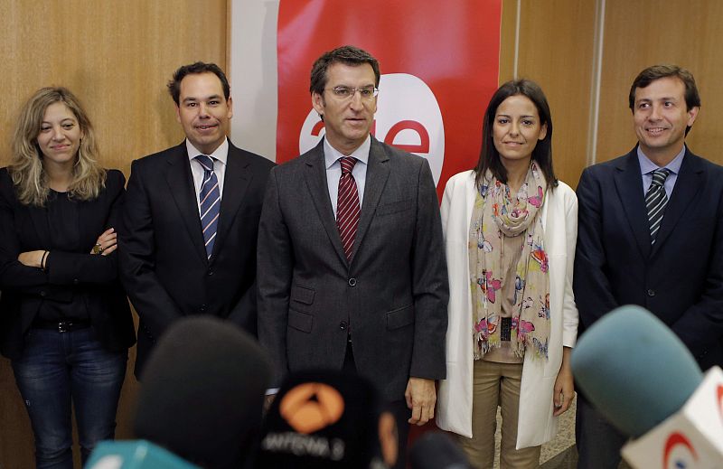 NÚÑEZ FEIJÓO EN UN ALMUERZO-COLOQUIO CON LA FEDERACIÓN DE JÓVENES EMPRESARIOS-AJE GALICIA