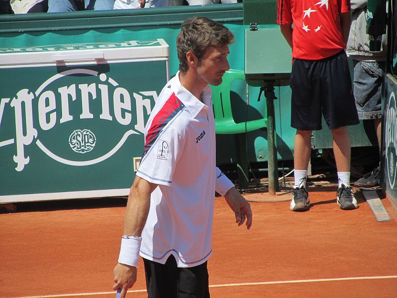 Juan Carlos Ferrero, en Roland Garros 2010