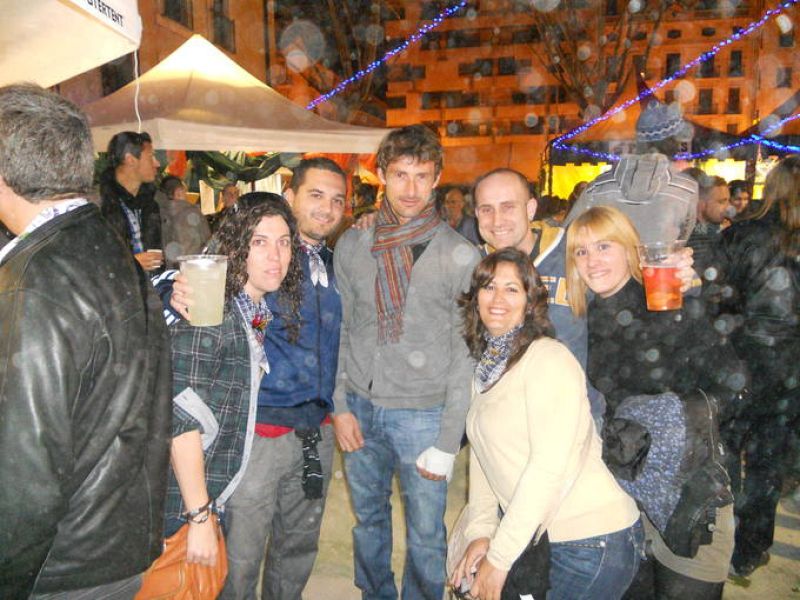 Con Juan Carlos en Fallas