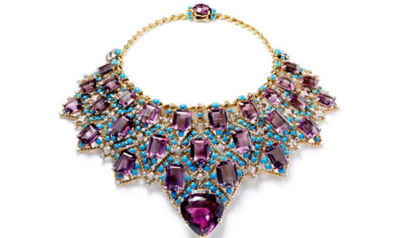 Collar Draperie, pedido especial de 1947. Procedencia: Duquesa de Windsor.