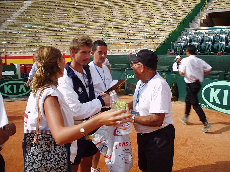 Ferrero en Semifinal Davis Alicante 2004