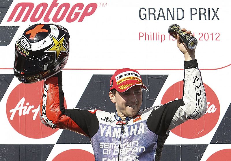 Lorenzo, campeón de MotoGP