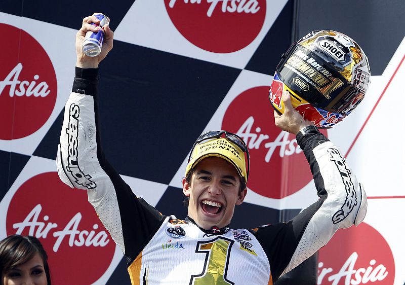 Márquez gana el Mundial de Moto2