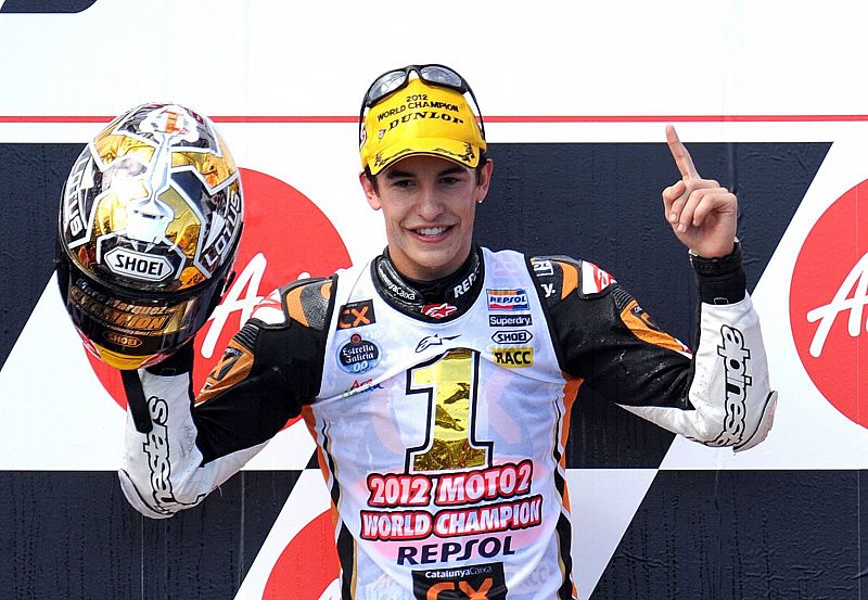 Márquez gana en Moto2