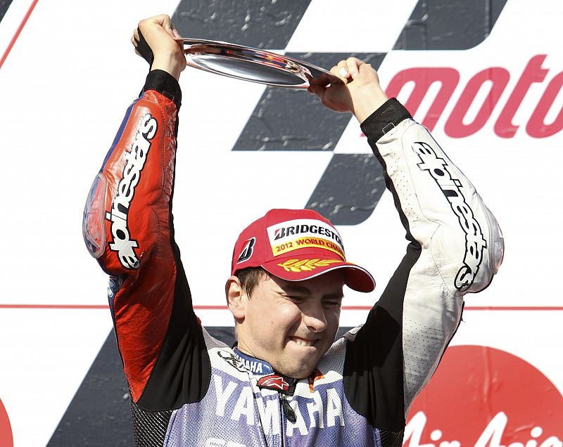 Lorenzo, campeón del mundo de MotoGP