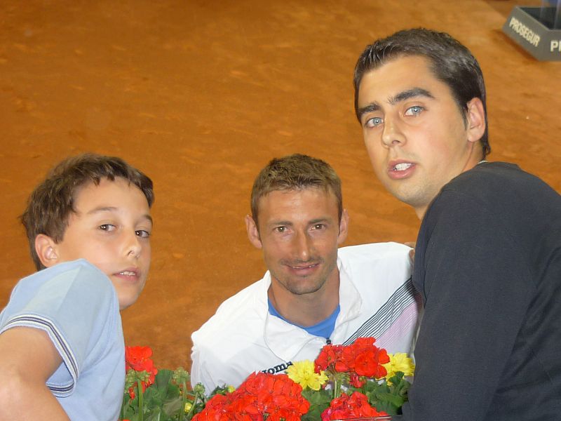 Mi primo y yo con Ferrero