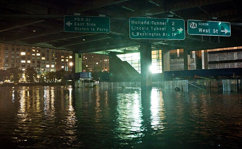 "Sandy" llega a Nueva York