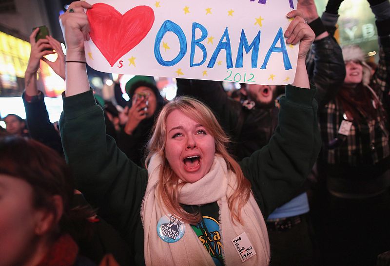 New York Reacts As Obama Wins Second Term