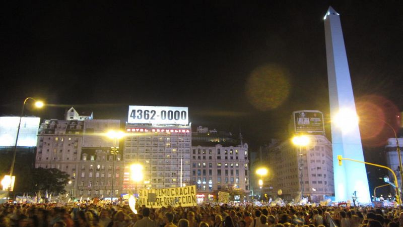 PROTESTAS CONTRA EL GOBIERNO DE CRISTINA FERNÁNDEZ