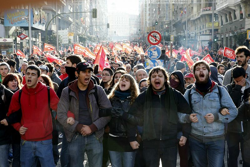 HUELGA GENERAL EN MADRID