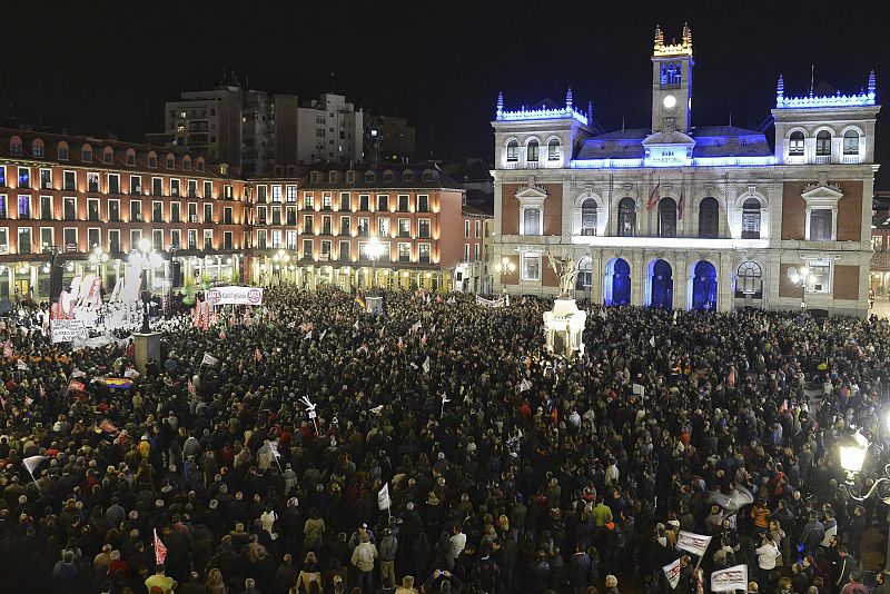 MANIFESTACIÓN POR LA HUELGA GENERAL EN VALLADOLID