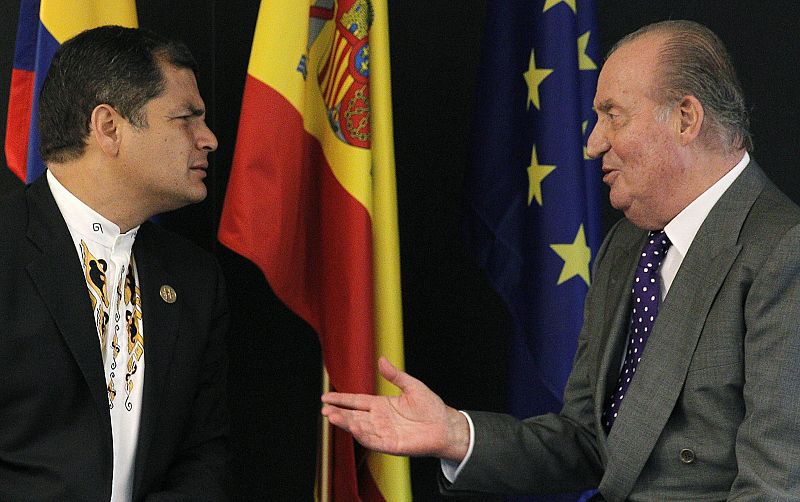 REUNIÓN BILATERAL REY Y PRESIDENTE ECUADOR