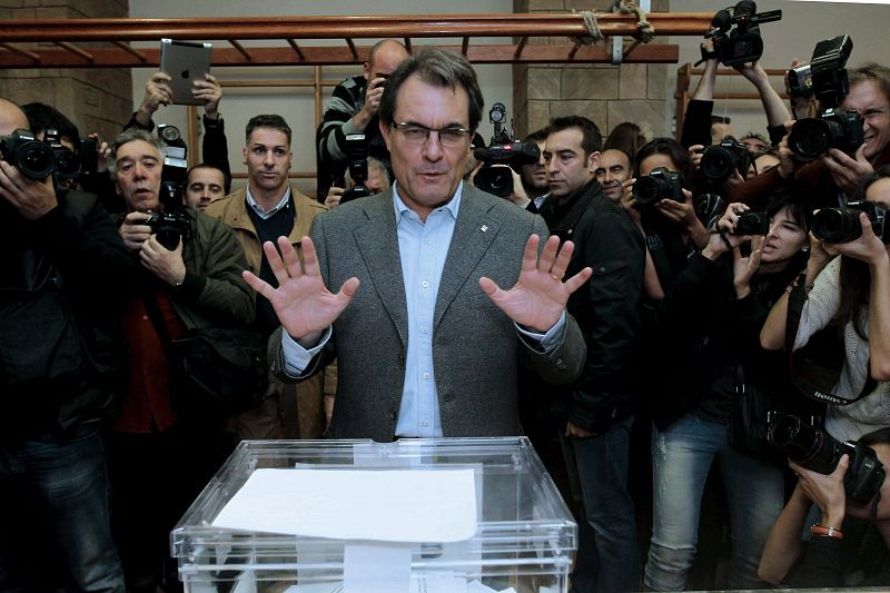 ARTUR MAS VOTA