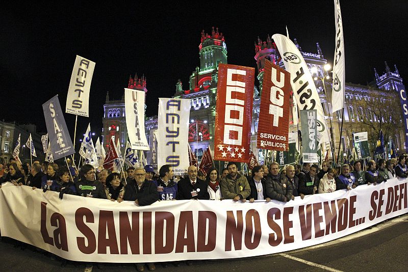 MANIFESTACION EN DEFENSA DE LA SANIDAD