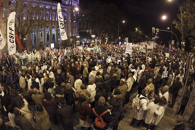 MANIFESTACION EN DEFENSA DE LA SANIDAD