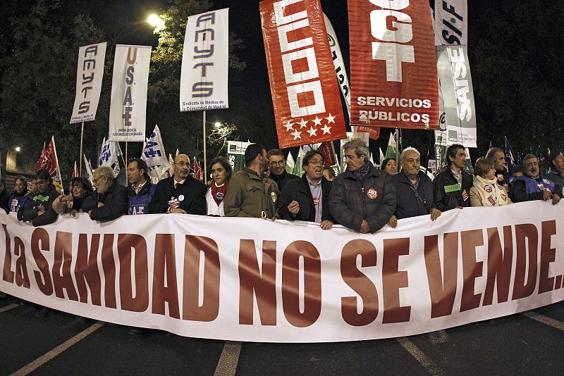 MANIFESTACION EN DEFENSA DE LA SANIDAD