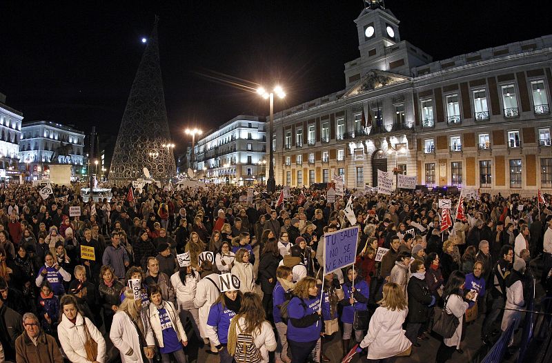 MANIFESTACION EN DEFENSA DE LA SANIDAD