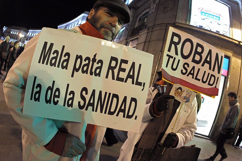 MANIFESTACION EN DEFENSA DE LA SANIDAD