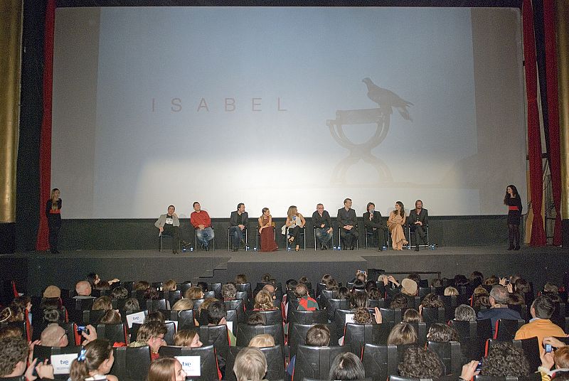 Coloquio de Isabel en el cine Capitol
