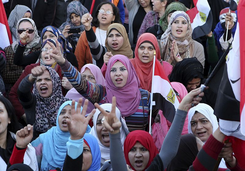 PROTESTAS EN PLAZA TAHRIR