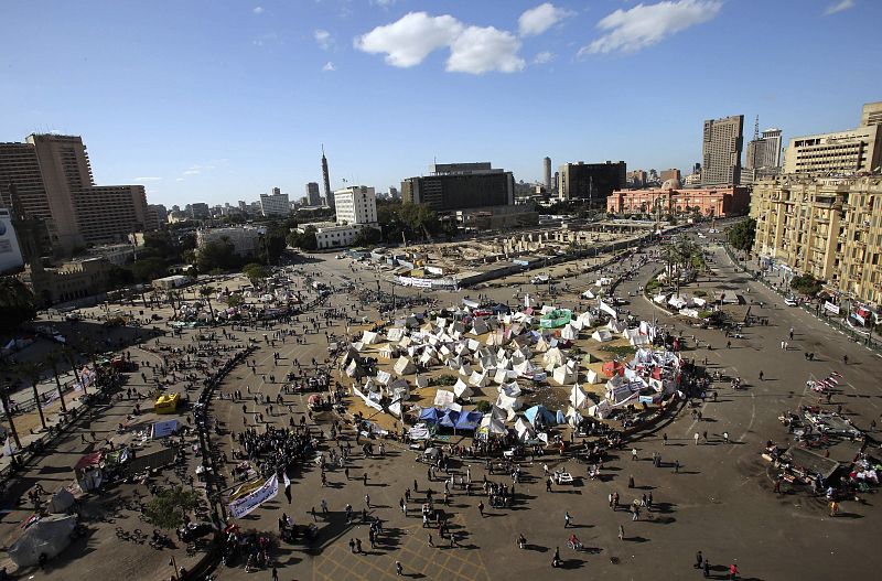 PROTESTAS EN PLAZA TAHRIR