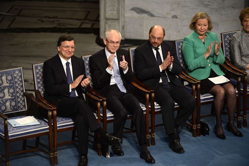 Los líderes europeos han afirmado recibir el premio "con humildad y gratitud".
