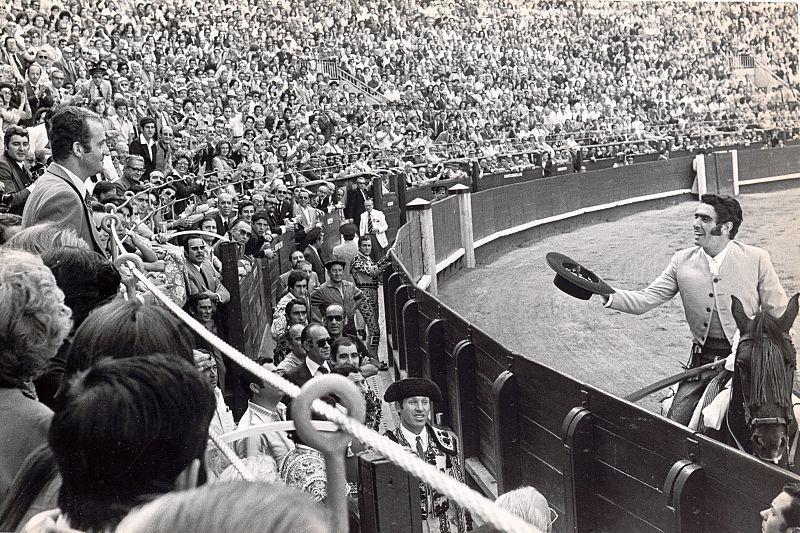 Los toros, una de las aficiones preferidas de don Juan Carlos.