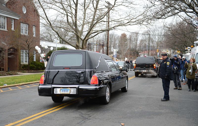 Primero funerales en Newtown