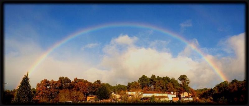 Arcoiris el día de mi cumpleaños