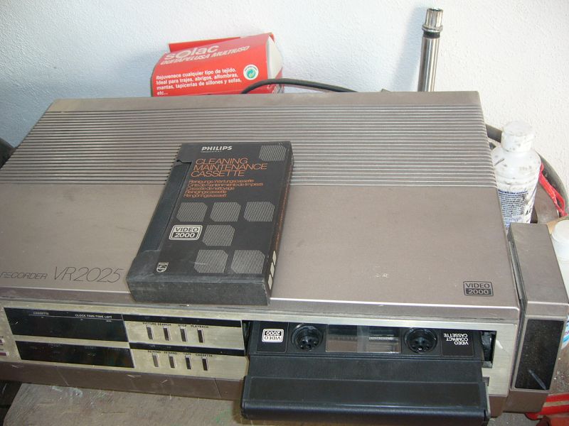 los primeros reproductores de vídeo de los 80