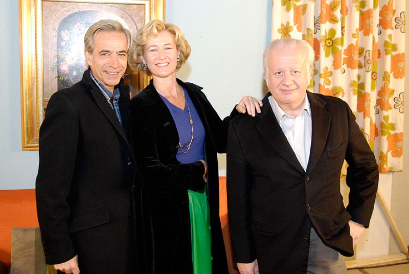 Imanol Arias, Ana Duato y Juan Echanove