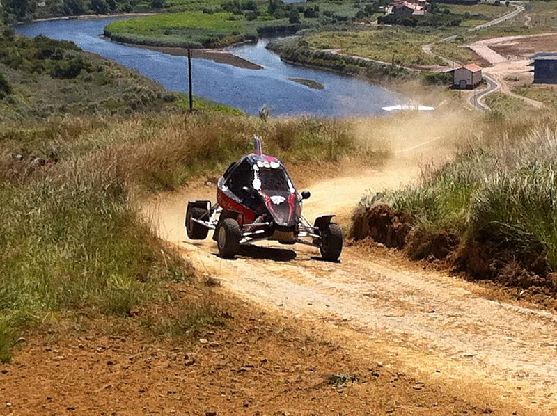 Rallycross en los montes de  Cantabria