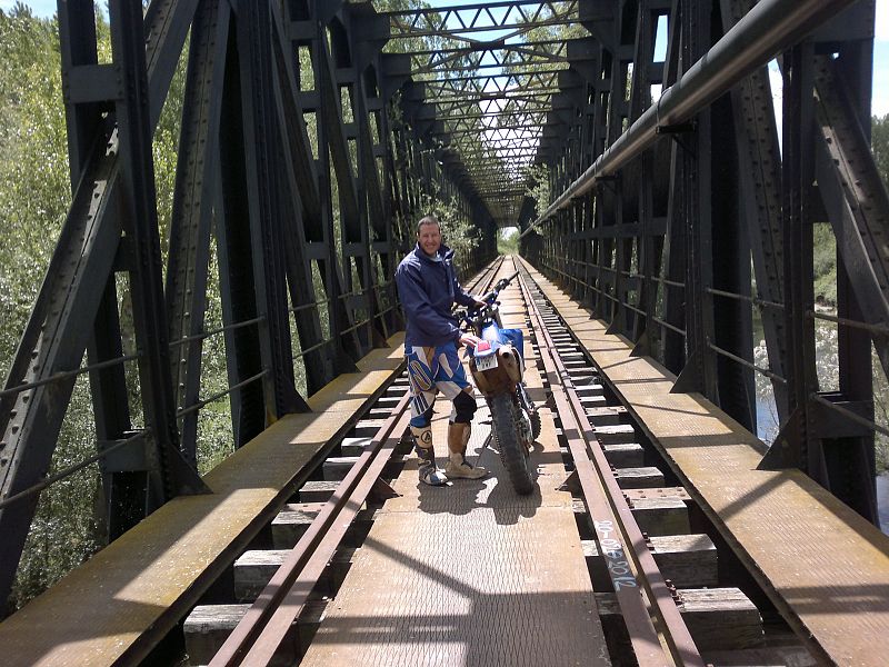 Haciendo enduro