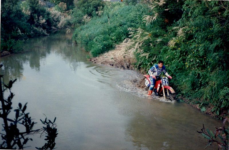 Pasando el rio