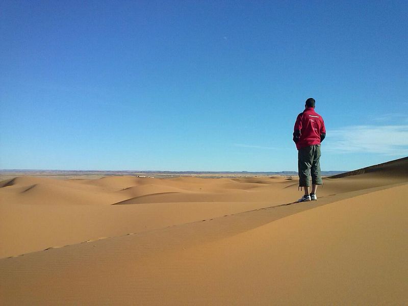 Perdido en las dunas...