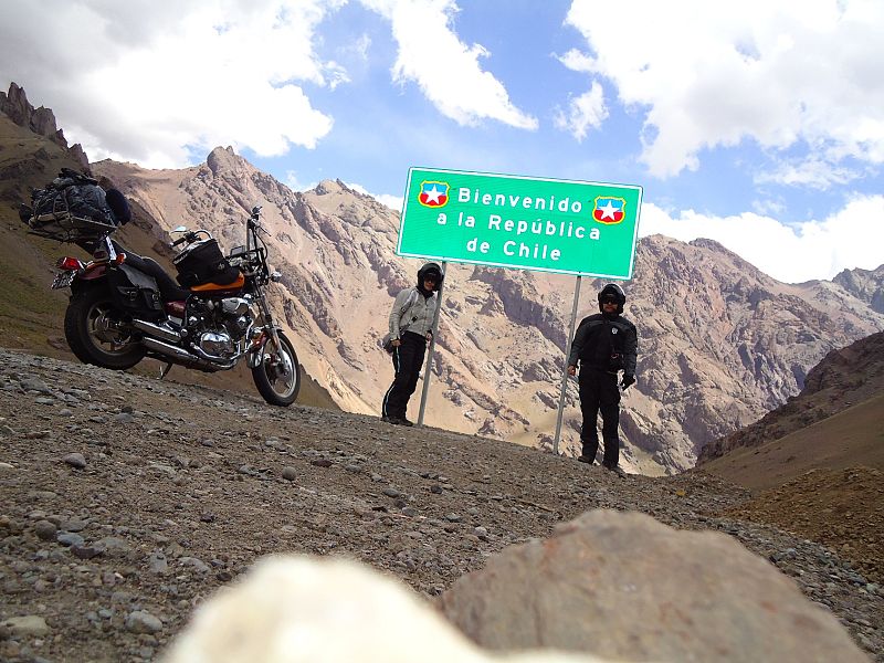 viaje a chile en moto