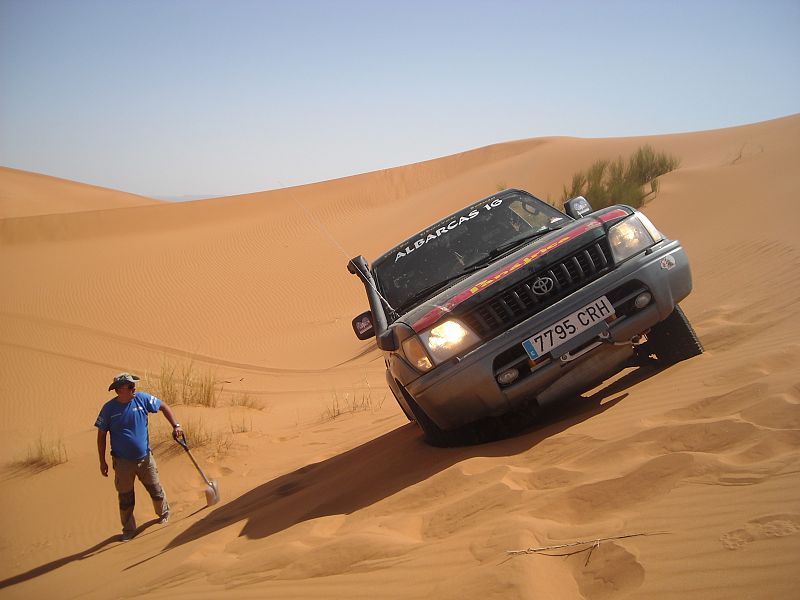 la inmensidad del desierto