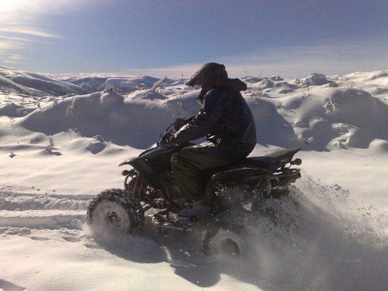 yo en la nieve