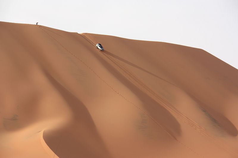 Bajaditas por el Desierto del Murzuk (Libia)