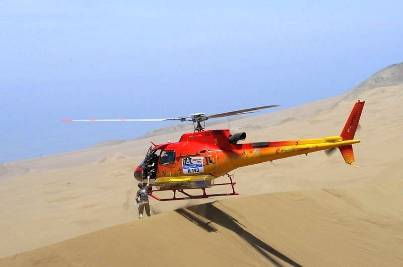La TV en el Dakar