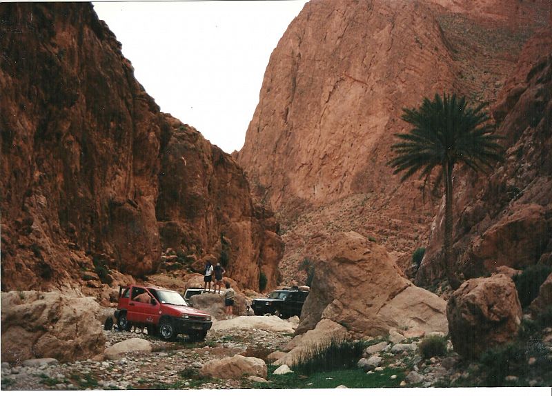 campamento en Todra