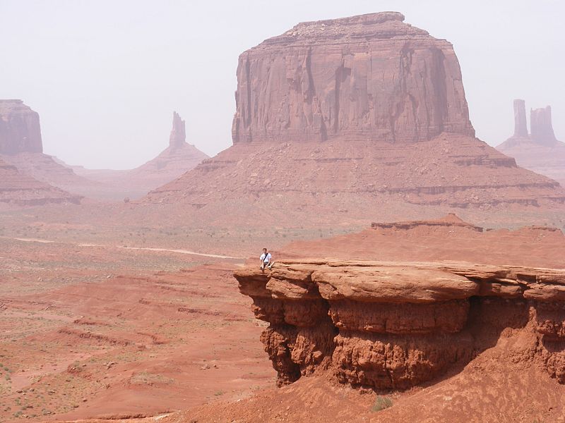 Donde John Wayne perdió el caballo