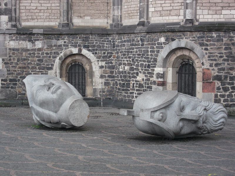 Desmintiendo que en Alemania solo hayan cabezas cuadradas.