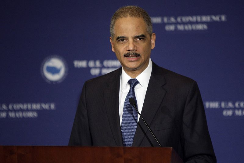 Eric Holder, Fiscal General de EE.UU., cargo equivalente al de ministro de Justicia