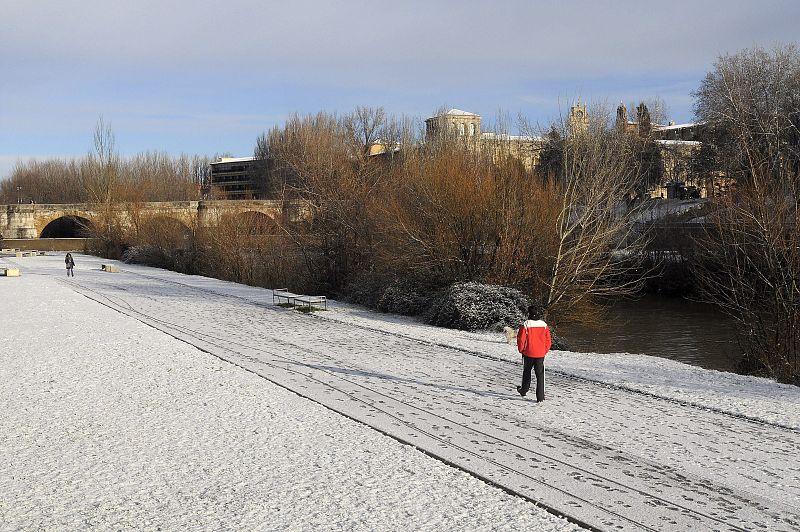 Temporal de nieve y viento