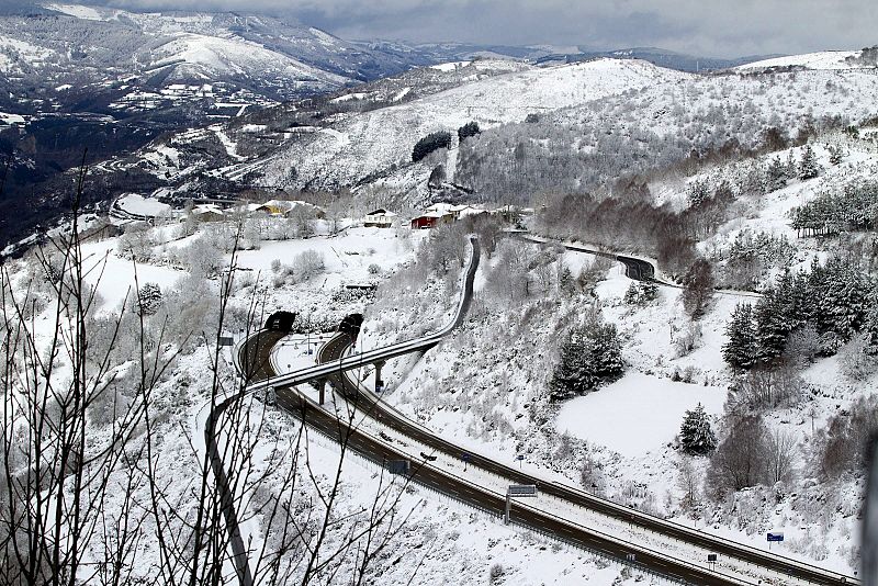 Nieve en Galicia