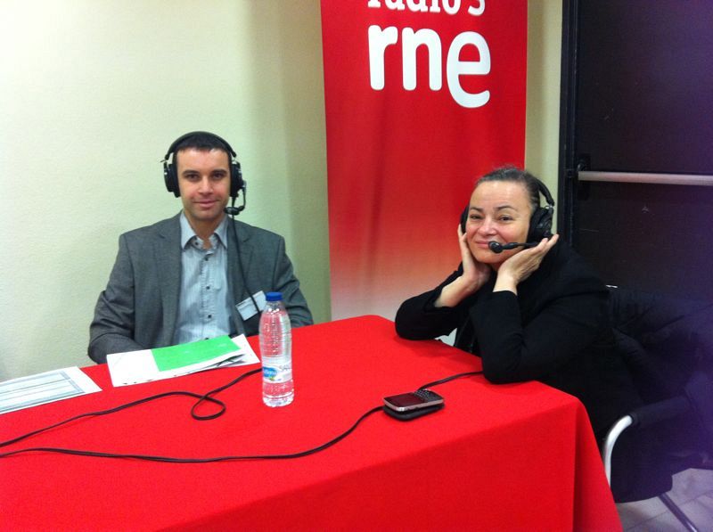 Yannis Zannias y Antonella Broglia