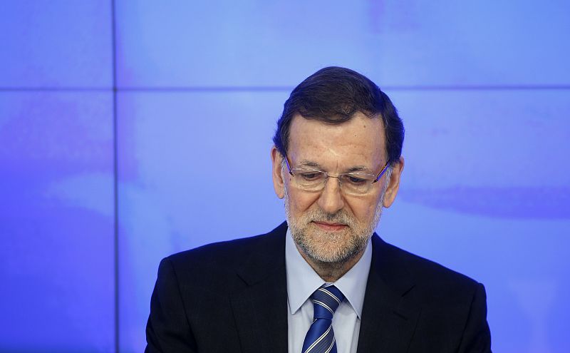 Spanish Prime Minister and the ruling People's Party leader Mariano Rajoy presides over his party's national executive committee in Madrid