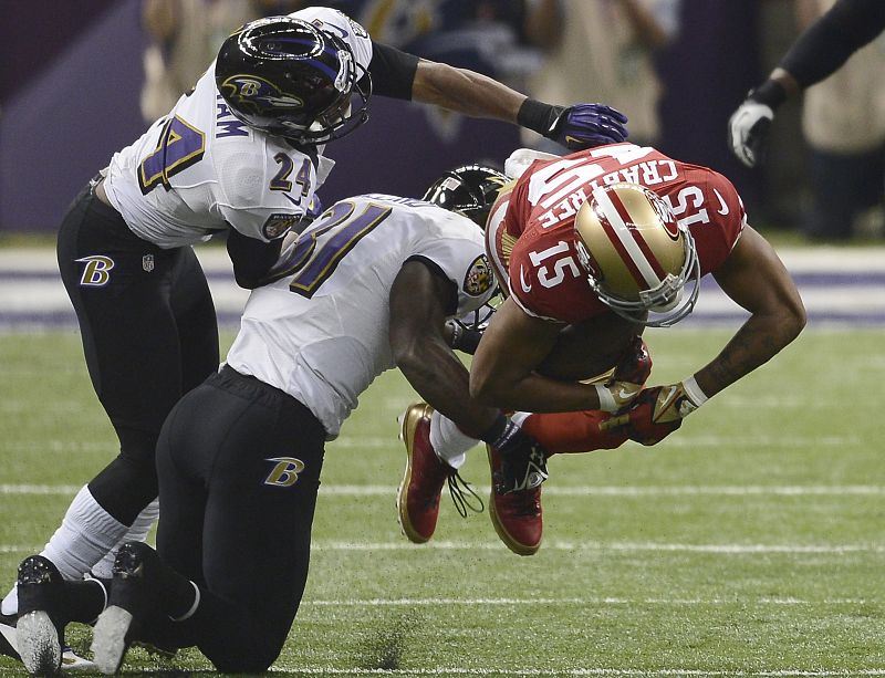 Super Bowl XLVII Baltimore Ravens against San Francisco 49ers