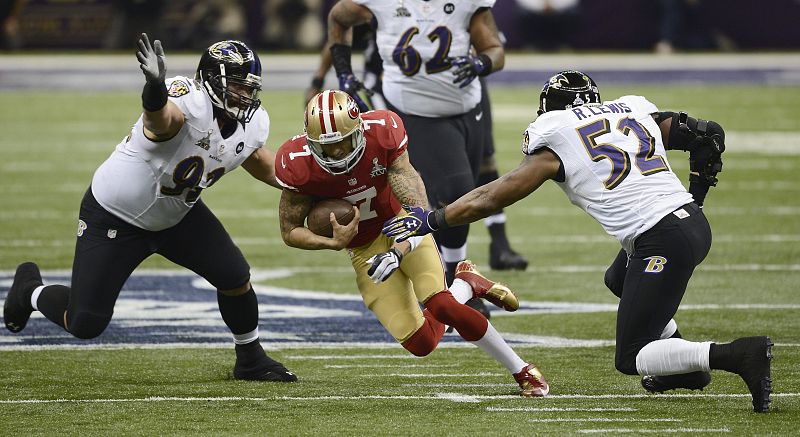 Super Bowl XLVII Baltimore Ravens against San Francisco 49ers